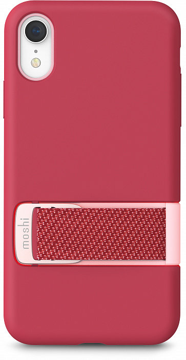 Чехол Moshi Capto с ремешком MultiStrap iPhone ХR, розовый